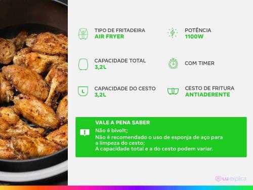 Fritadeira Air Fryer Easy 